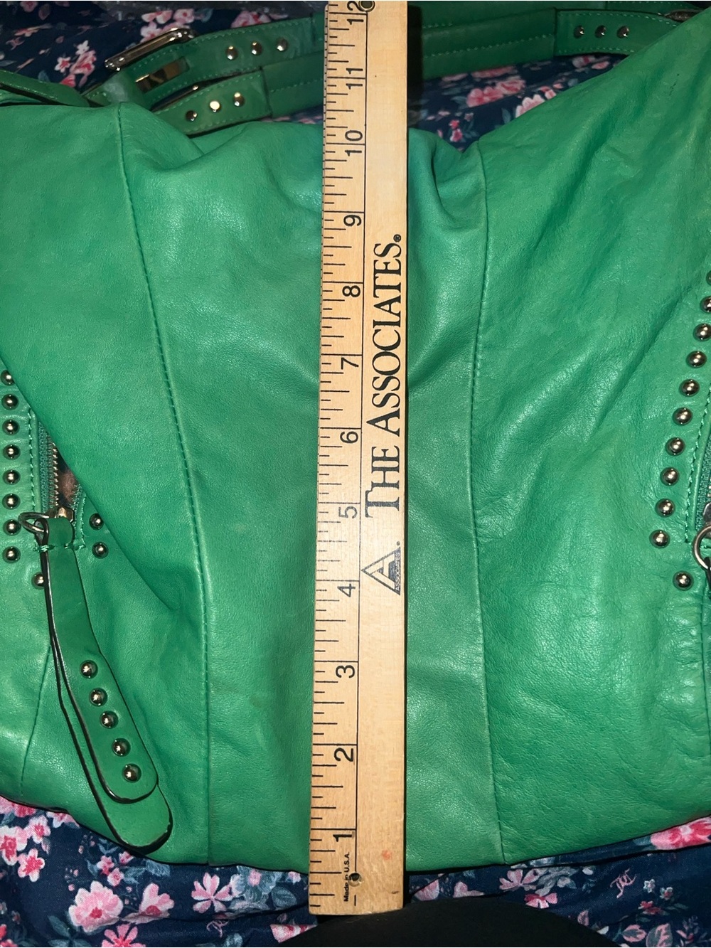 B makowsky shoulder bag in green - Picture 12 of 12